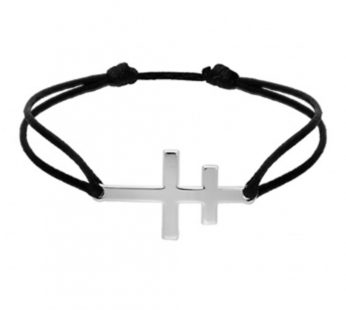 Bracelet croix de Lorraine argent